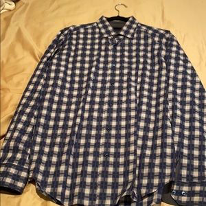Bugatchi mens button down (worn 2x)